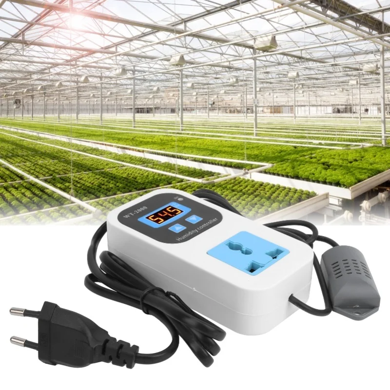 数码温湿度控制器 0%-99%RH - usage example