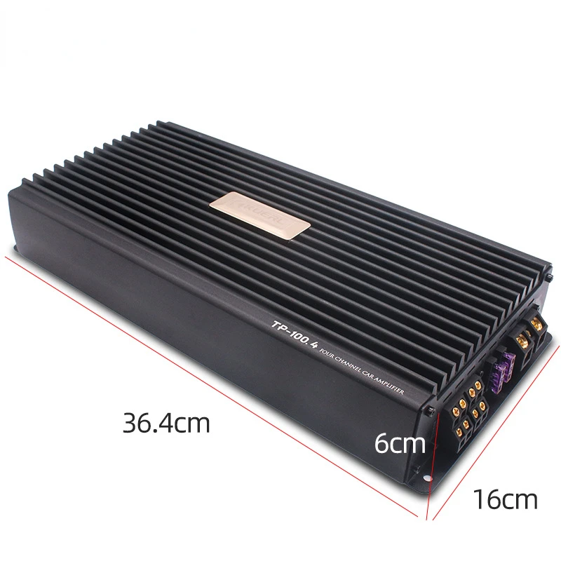 Car Audio Modification Power Amplifier High-Power 4-Channel AB Four Way Car Power Amplifier