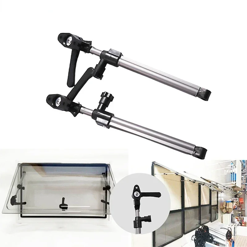 

1 Pair Aluminum Alloy Telescopic Window Support Rod - Durable for RV/Motorhome/Camper/Trailer/Caravan