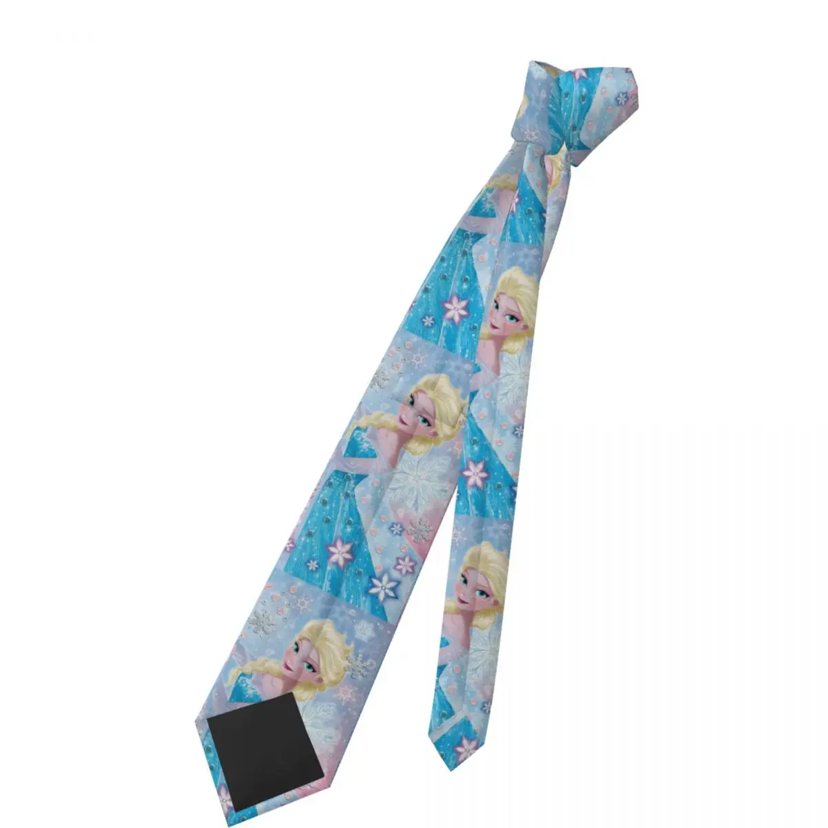 ربطة عنق رسمية مطبوعة للأميرة المجمدة مخصصة لربطة العنق للرجال