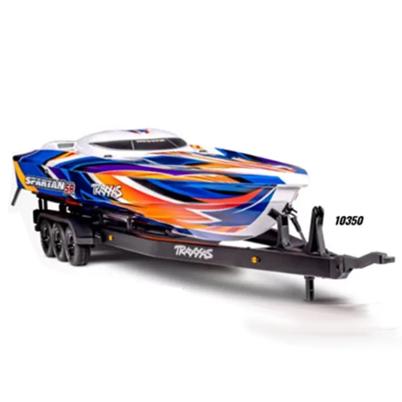 RC Brushless Speedboat Model SPARTAN SR Racing Boat Remote Control Boat Model Speedboat Trailer Toy Gift 1037mm Hull