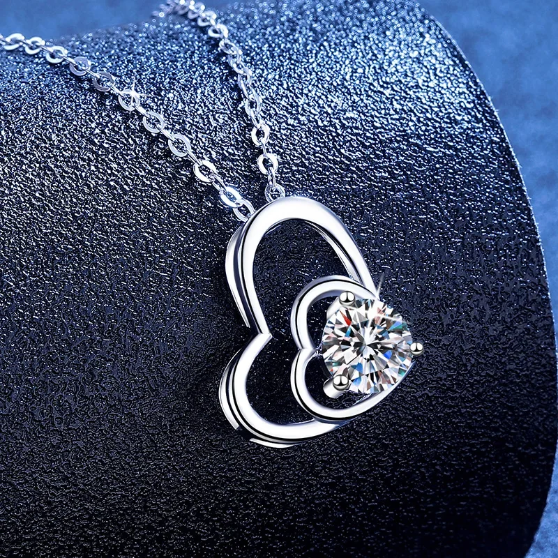 925 925 Sterling Silver Necklace Pendant Nice Heart for Women Wedding Engagement Jewelry Fashion Classics Gift Party High Quality - Aliexpress Deal