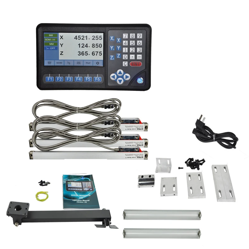 2026 50~3000mm Lin Ear Scale High Resolution Lin Ear Scale Digital Display and Lin Ear Scale