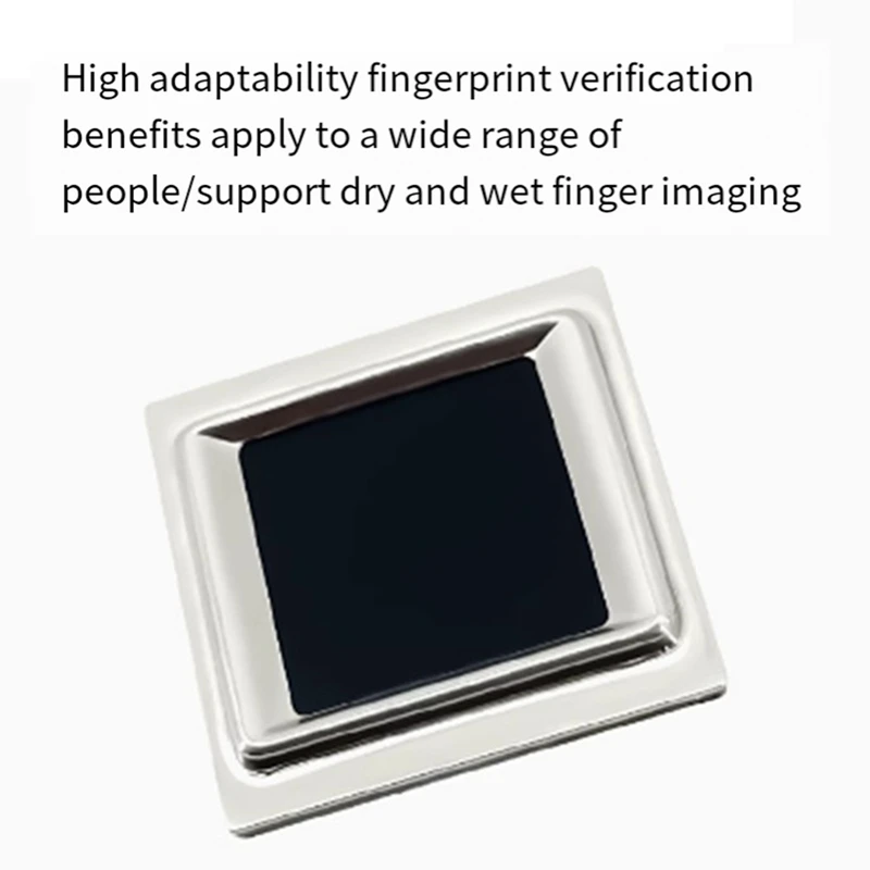 Fingerprint Identification Module ZW0608 Square Semiconductor Capacitive Fingerprint Acquisition Sensor Switch Module