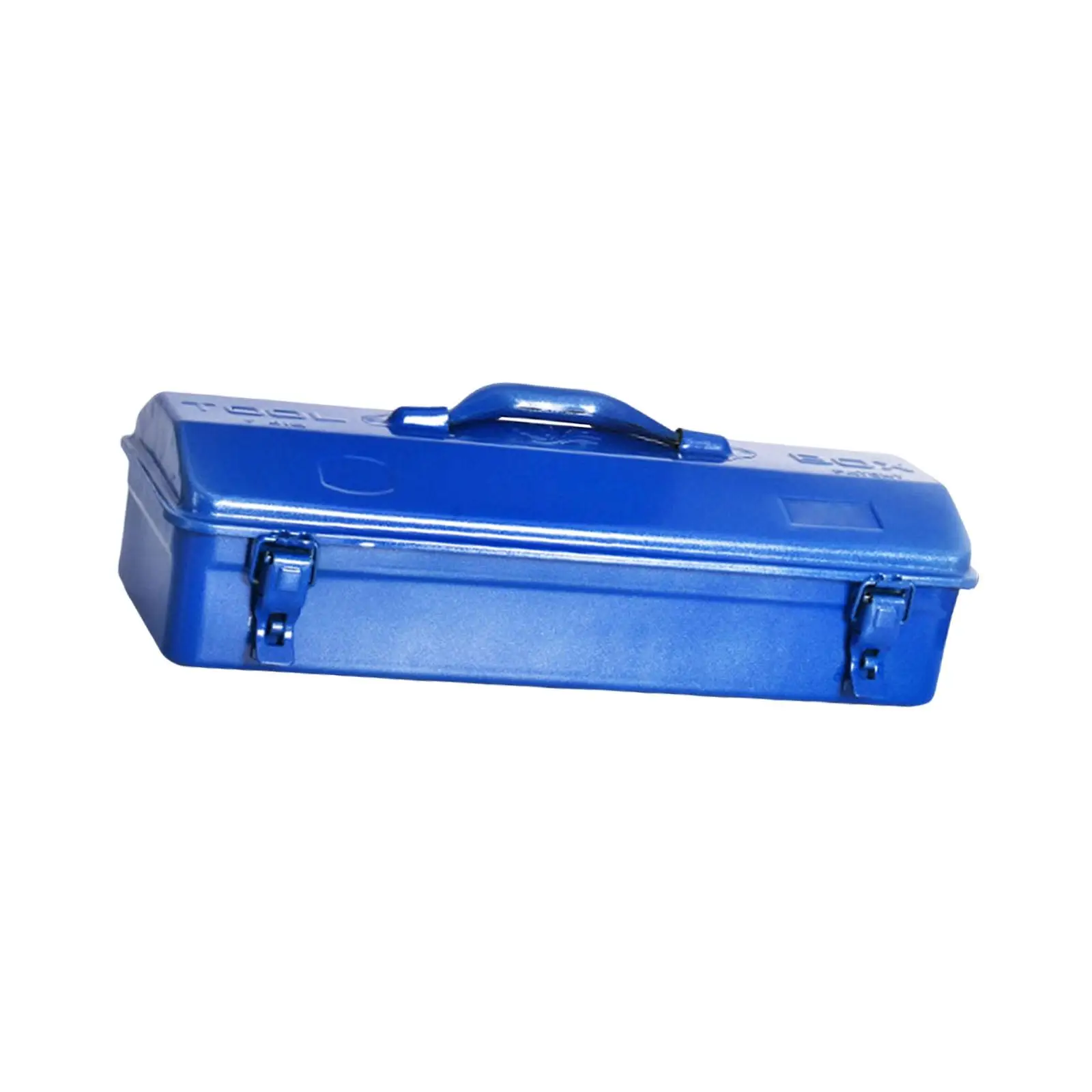 Iron Tool Box Home Rust Resistant Large Capacity with Handle Portable Sturdy Workshop Space Saving Multifunctional Tool Case