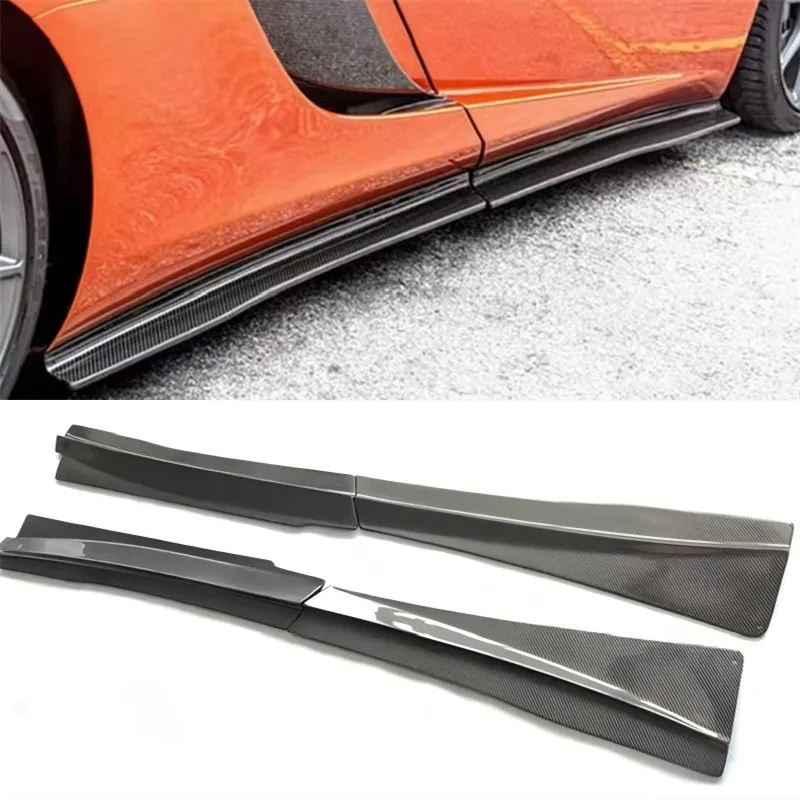 

Для McLaren 650S MP4-12C: Накладки на пороги из настоящего карбона, спойлеры, элементы обвеса