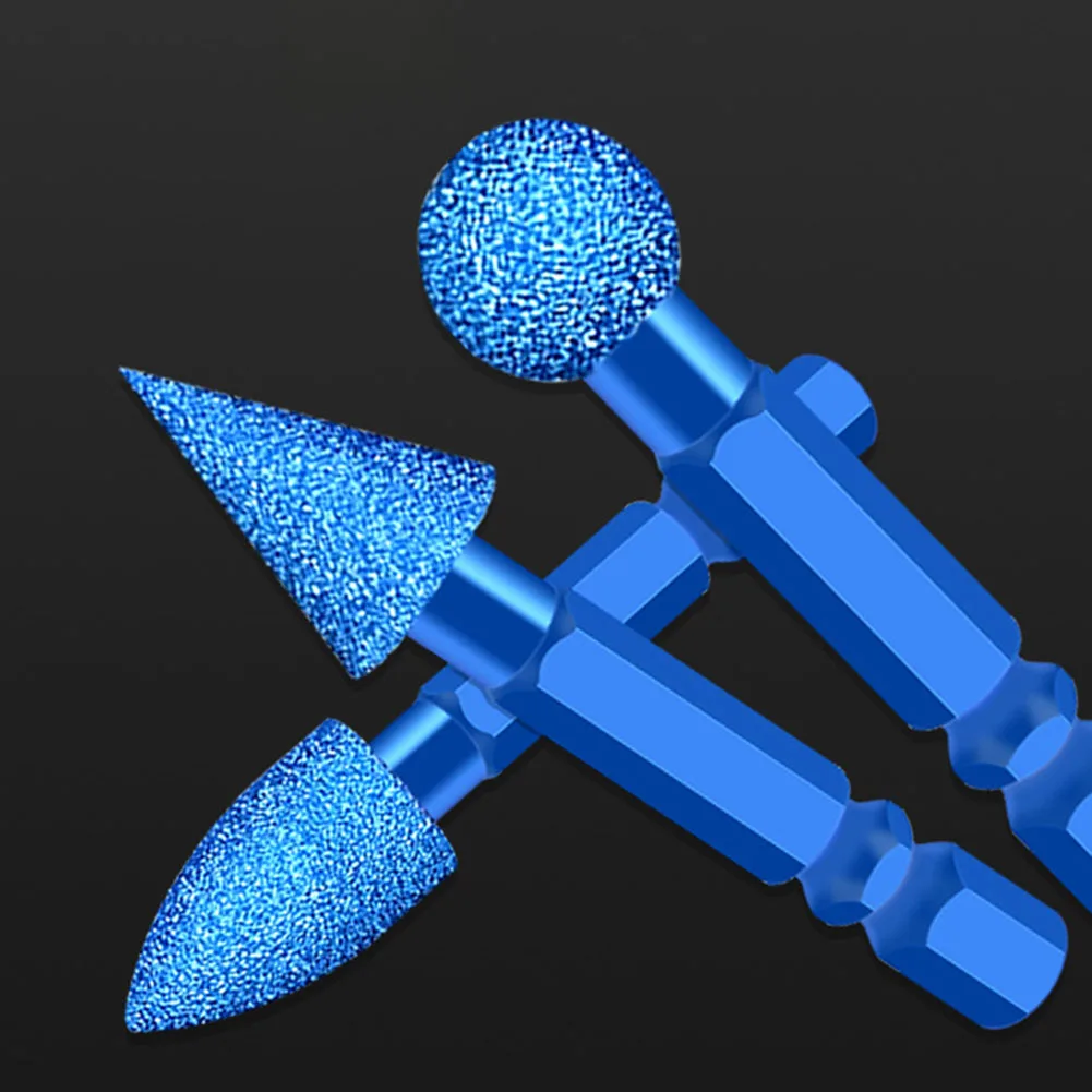 1 PC เพชรเคลือบ Bits สําหรับสนิมขัดรูการประมวลผลเจาะที่เปิดเครื่องมือไฟฟ้า