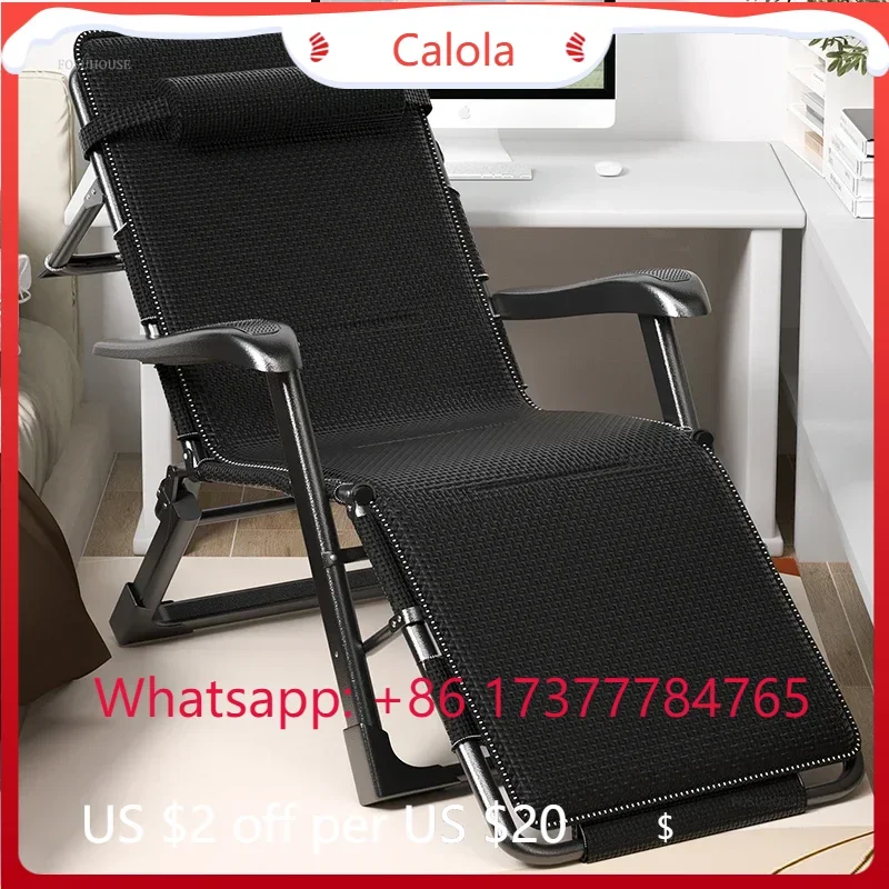 High Quality Aluminum Alloy Folding Bed Single  Office Lunch Break Home Balcony Escort Camping