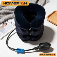 Inflatable Air Cervical Traction Neck Stretcher - 1 Tube Orthopedic Pillow Collar Pain Relief Medical Tractor