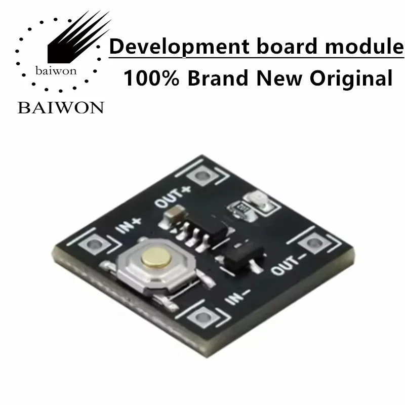 

Модуль бистабильного переключателя с одной кнопкой, низкое энергопотребление, ток в режиме ожидания 0,5 мкА, непрерывная нагрузка 2А, однокнопочный переключатель