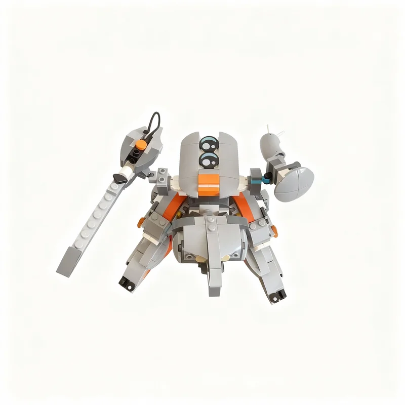 311 Piezas MOC Icons Metal Gear Rex, Bloques de Construcción de Modelo, Juguete de Arquitectura, Regalos de Navidad, Ensamblaje DIY, Educación Creativa