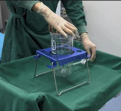 2,000ml Closed System Fat Grafting Filtering Canister Kit Autoclavable with Drainage Tubings