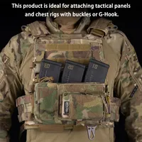 Tactical AVS Quick Plate Adapter Adaptive Vest Front Panels Converter for AVS MBAV Adapter QASM Buckles Hunting Vest Accessories