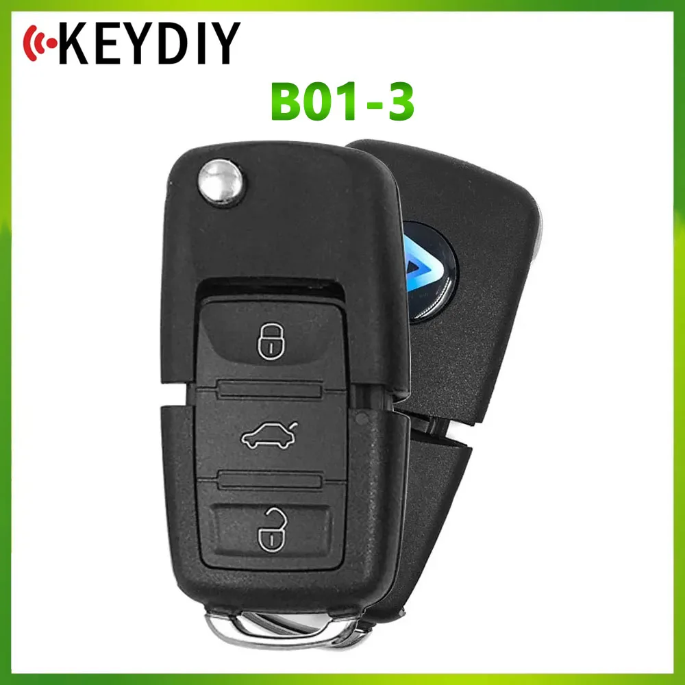 KEYDIY Original KD900 B Series Remote Control KD-B01-3 3/4 Buttons for VW KD-X2 Key Generater URG200 Machine