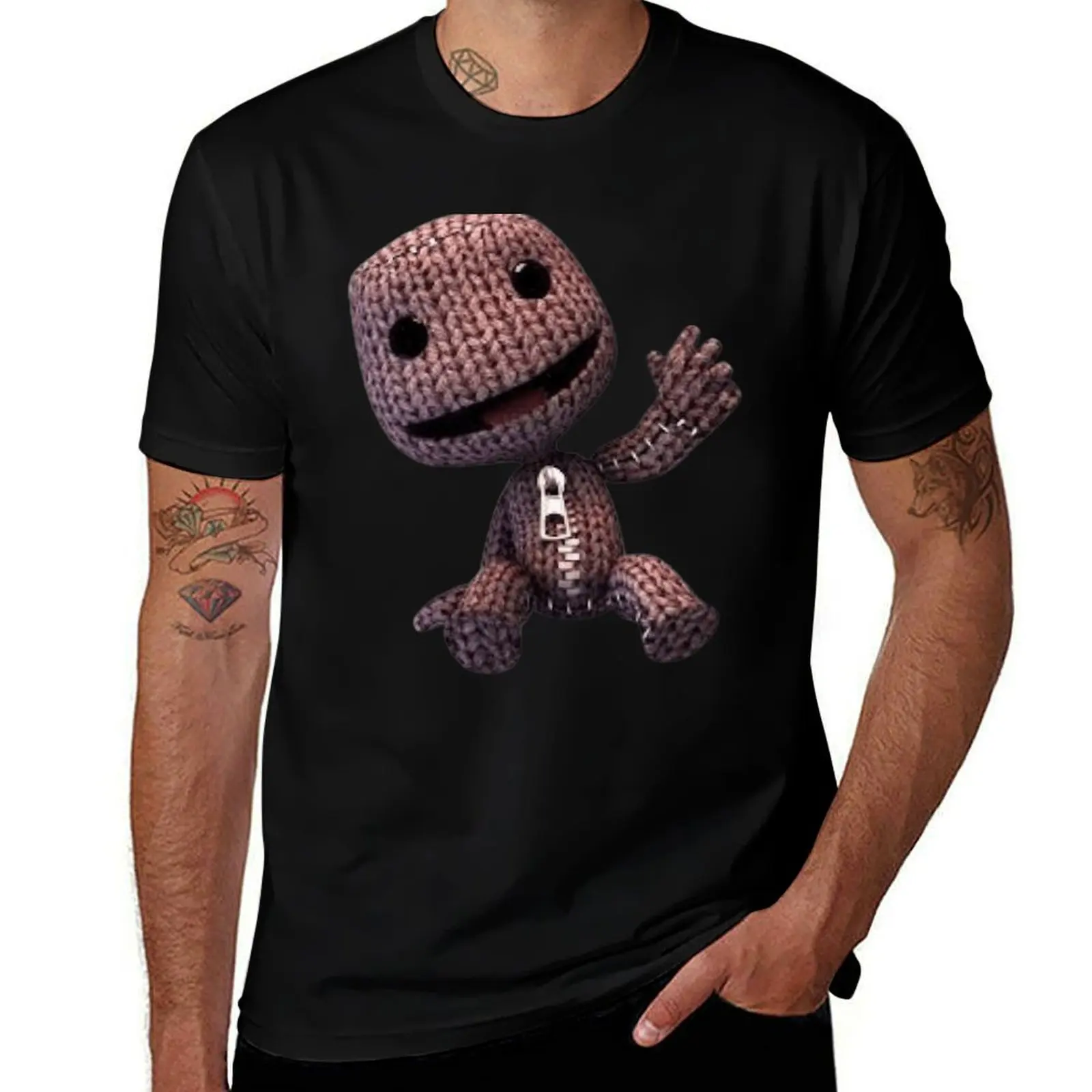 

LBP Sackboy T-Shirt summer shirt basketball graphic tees shirts graphic Anime t-shirt mens t shirt graphic
