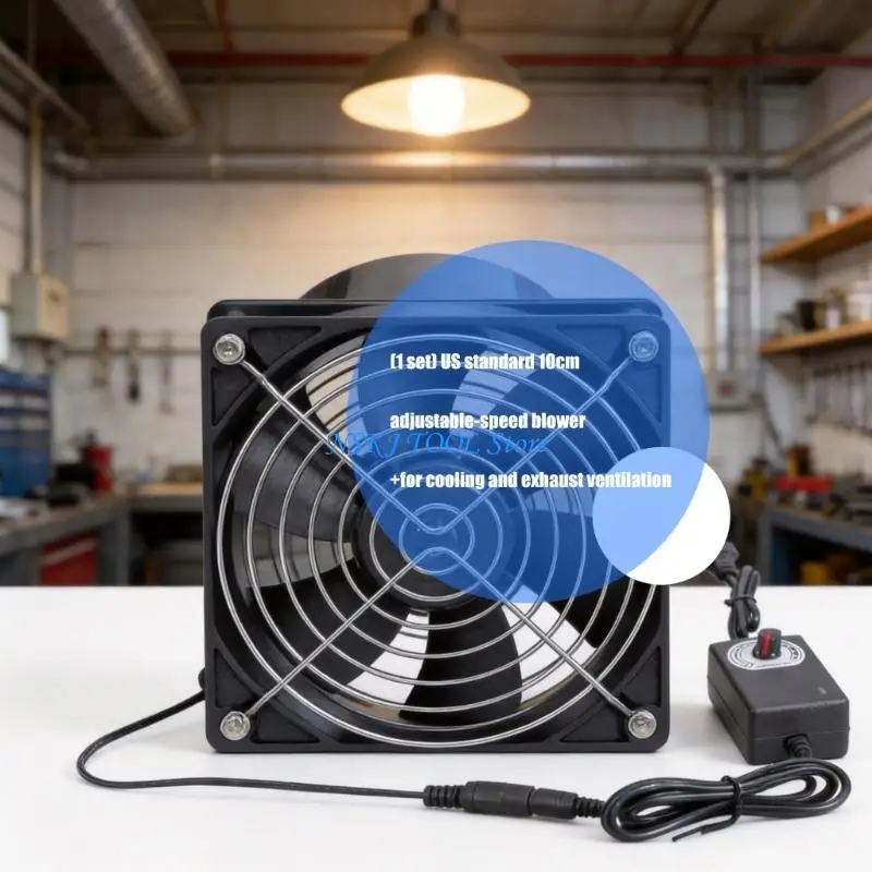 L8RC High Performances 10cm Variable Speed Cooling Fan Quiet Operation For Device