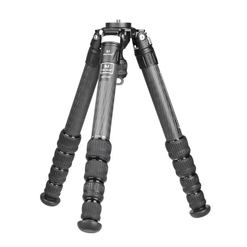 

Marsace MT55SV Profession Tripod with Built-in 75mm Bowl Level Base, 41mm Max Tube Diameter, Ideal for Bird Photography