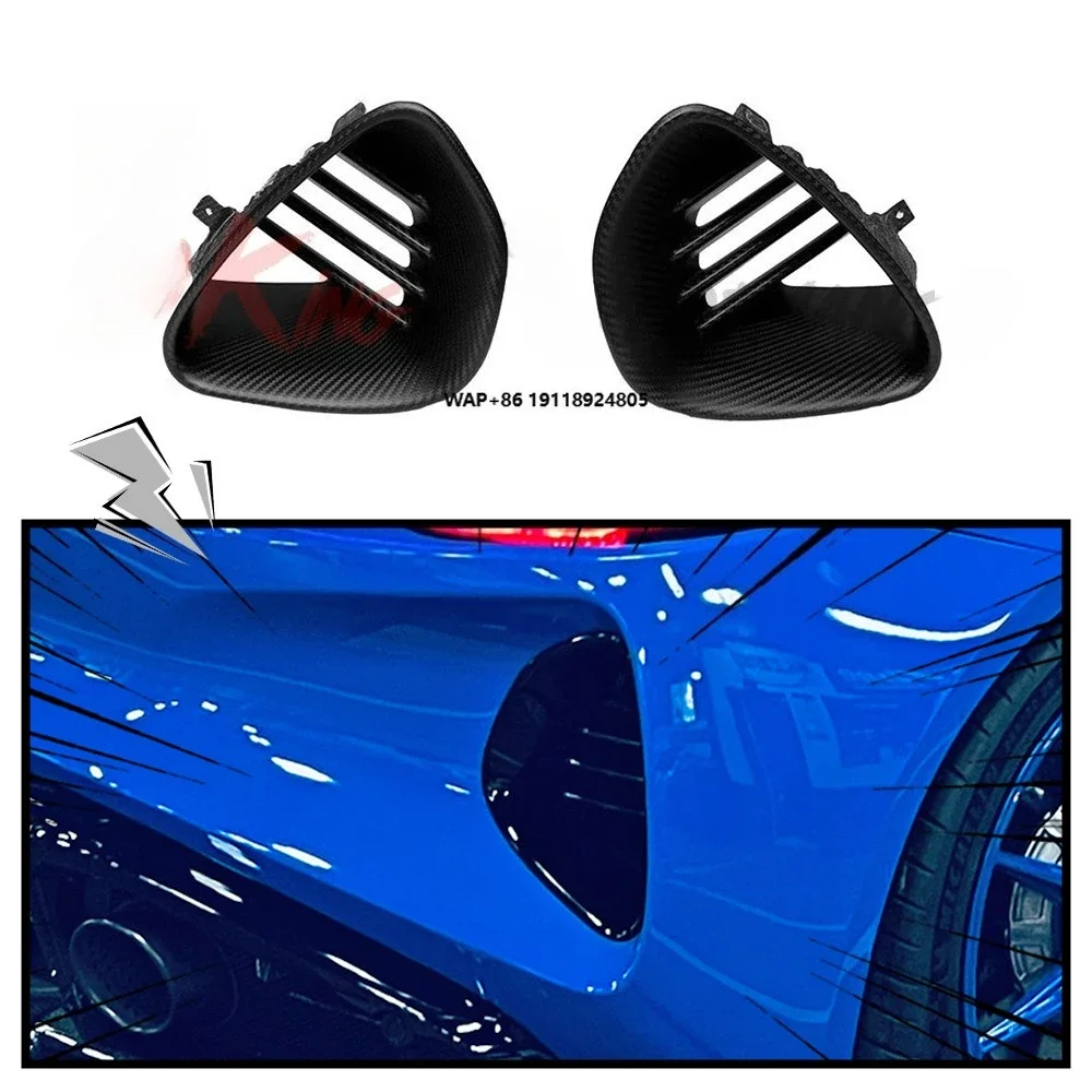 

Emira Best Real Carbon Fiber Rear Bumper Vent Ducts for Lotus Emira