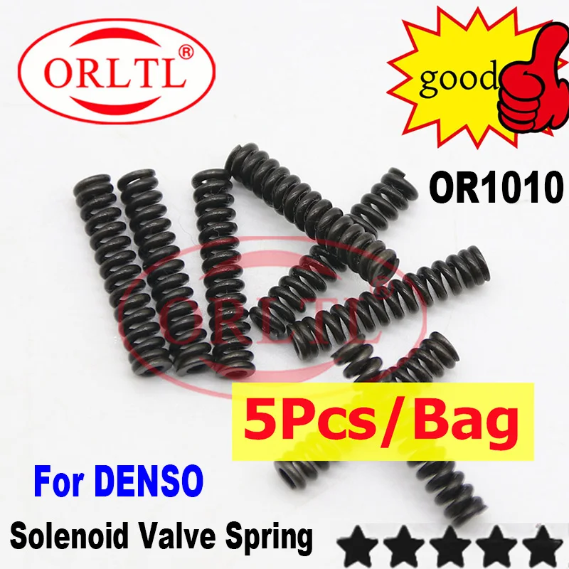 OR1010 For DENSO Diesel Common Rail Injector Solenoid Valve Spring Injector Repair Kits ORLTL 5PCS/Bag