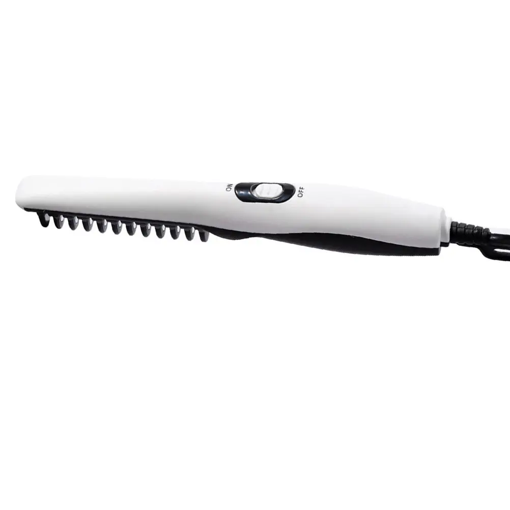 

1Pcs Electric Beard Straightening Brush Comb Ionic Heat Technology for Curly Thick Short Long Beards Hair Straighten Curl