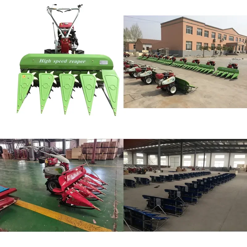 SFW Certificate Small Mini Harvesting Machinery Equipment Grain Harvester LK4S-120 for Sale