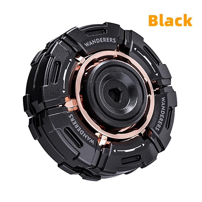 Hot Sale Glowing Fidget Spinner EDC Toy  Adults Kids Stress Anxiety Relief Focus Tool with Smooth Rotation Cool Armor fidget toy