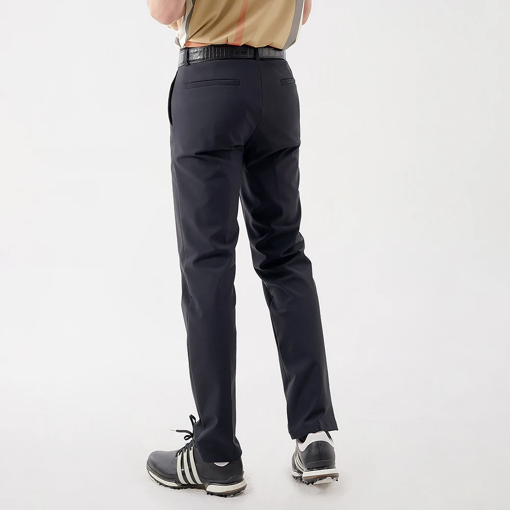 Golf Men's Summer Sports Pants Breathable Quick Dry Elastic Trouser Slim Fit Trousers Golf  Sports Trousers