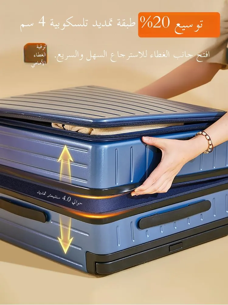 valise-de-voyage-pour-femme-2024-nouvelle-collection-grande-capacite-ouverture-laterale-extensible-multifonction-avec-poignee-telescopique-24-pouces-roues-universelles