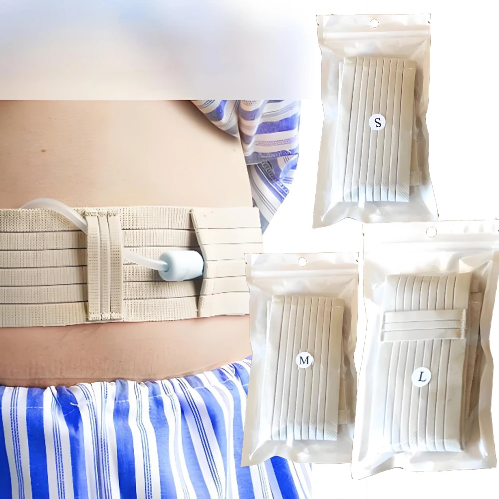 

Adjustable Peritoneal Dialysis Conduit Belt Strap Belt breathable Skin-friendly Abdominal Belt for Patient Care S/M/L
