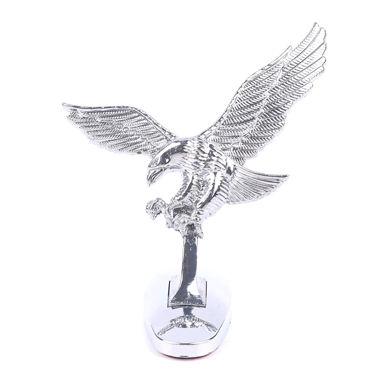 

Car Front Cover Chrome Hood Decoration Badge 3D Emblem Angel Eagle For Auto Car Cover Ornament