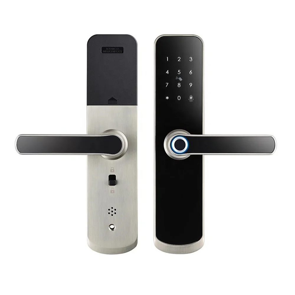 

Waterproof Wifi App Biometric Lock Fingerprint Handle Digital Smart Door Lock