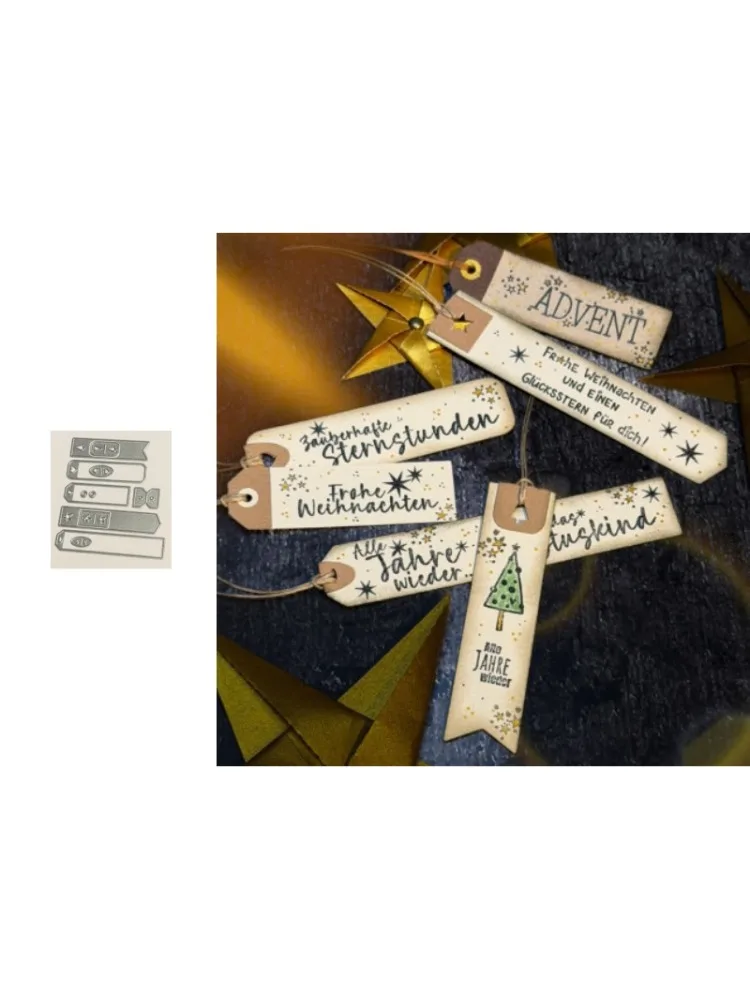 Neues Produkt im Vorverkauf: Star Eltern-Kind-Stanzformen und Stempel für DIY-Scrapbook-Album-Dekoration und geprägte Papierkarten
