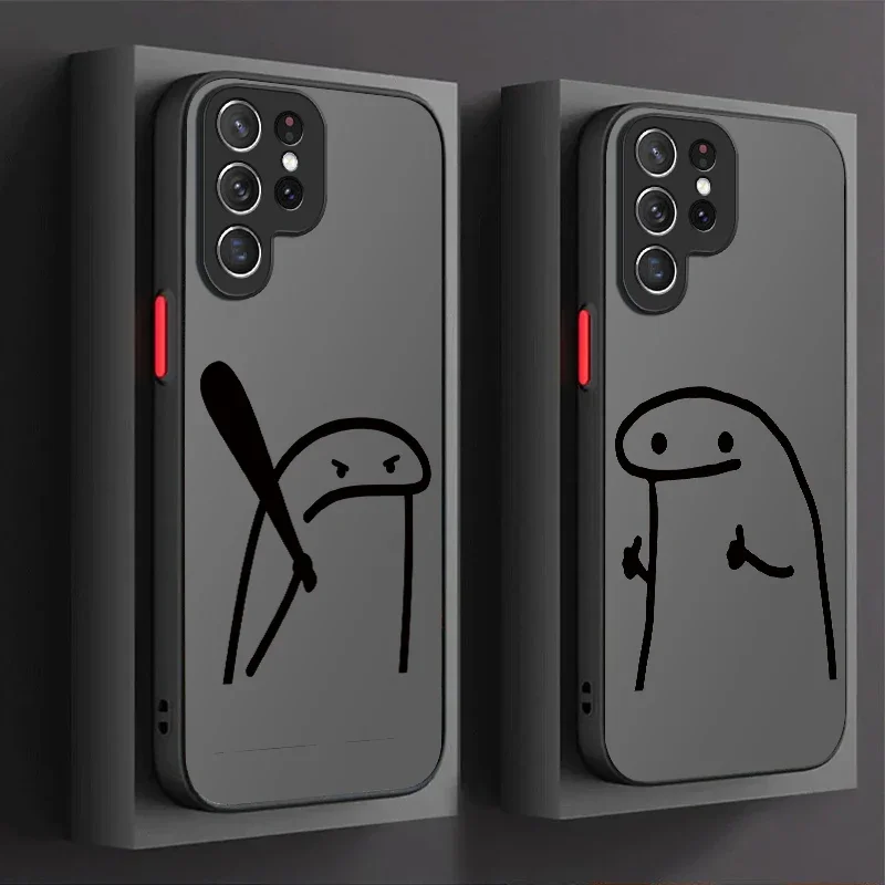 حافظة لهاتف سامسونج جالاكسي S24 S23 S22 Ultra S21 S20 FE S10 Plus A15 A25 A35 A55 5G نوت 20 10 #2