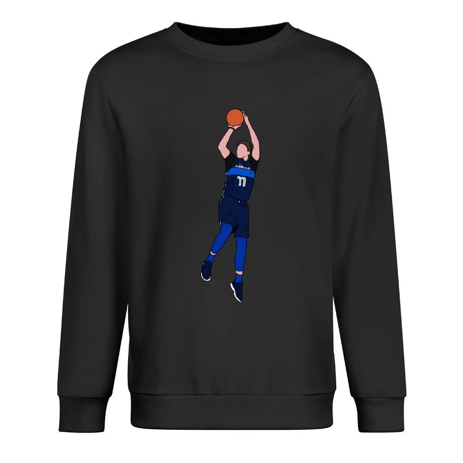 

Luka Doncic Fadeaway Pullover autumn jacket men tracksuit men men's sweat-shirt set mens clothes oversize sweatshirts