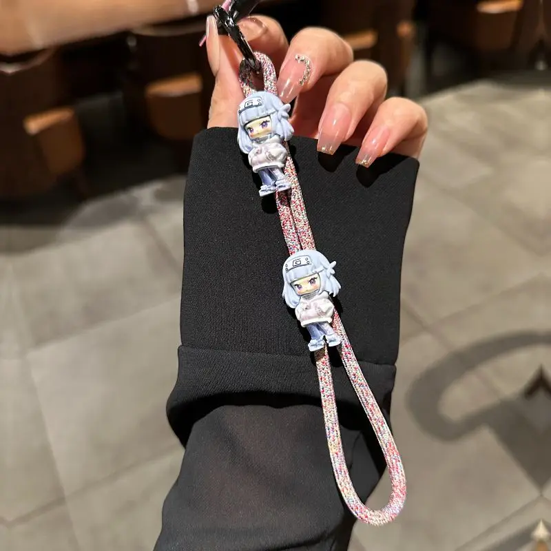 Lucu Naruto Hatake Kakashi Uchiha Sasuke Baru Kreatif Kartun Pola Ponsel Fashion Dekoratif Liontin untuk Pria dan Wanita