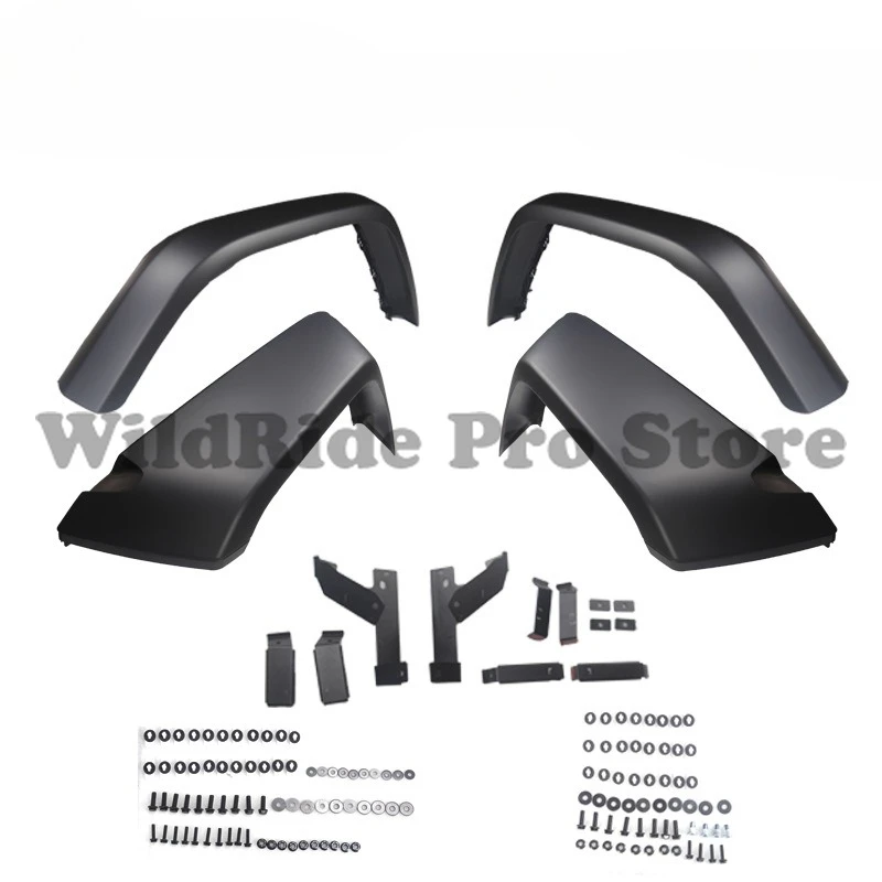 For Jeep Wrangler JL 2018+ High-Clearance Fender Flares - Sandstorm Style Off-Road Wheel Arch Covers