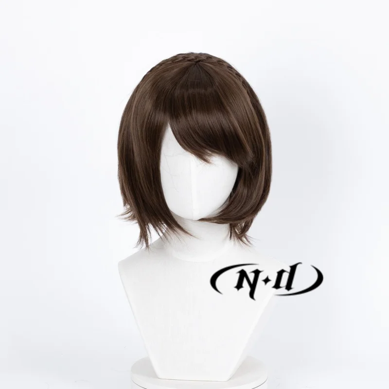 ND Makoto Niijima Cosplay Pruiken Cos Haar Pruiken voor Comic Con Coser Kostuum Partij Hittebestendige Synthetische voor Comic-Con Kerst