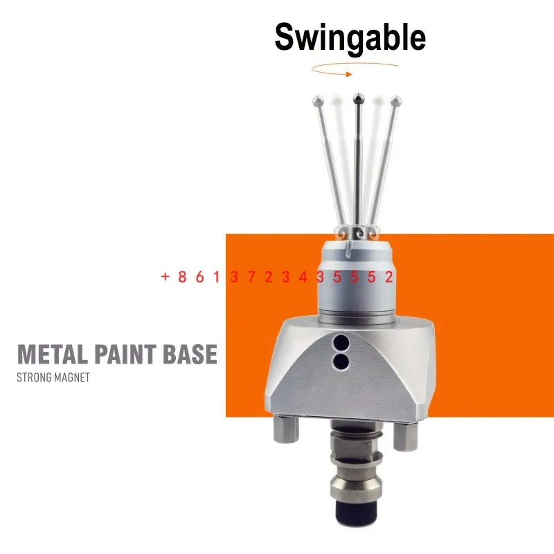 Elastomer sub-bar magnetically resistant high precision non-magnetic EDM EDM3ER-08T50 on-line measuring 3r or IHLOW fixture sets