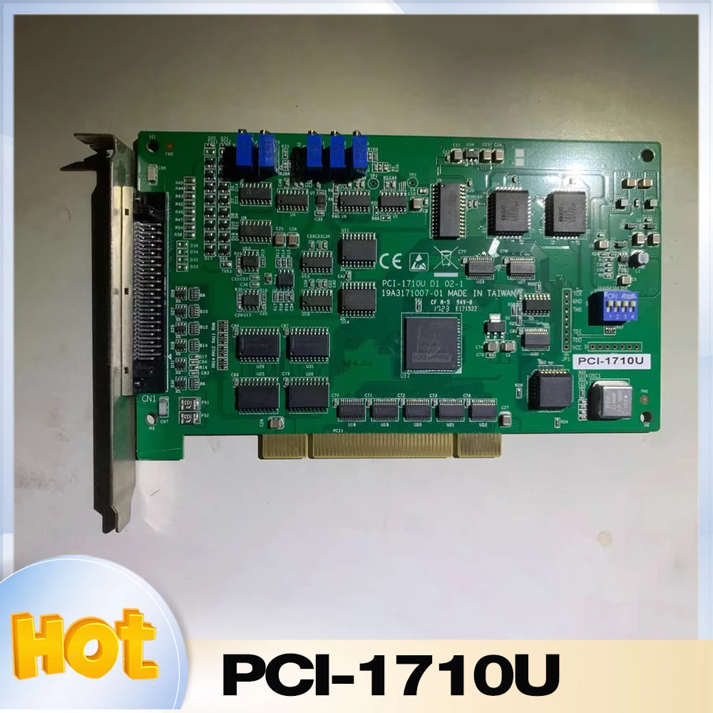 Для 12-битной карты сбора данных шины Pci Advantech PCI-1710U с высоким коэффициентом усиления PCI-1710U-DE Для 12-битной карты сбора данных шины Pci Advantech PCI-1710U с высоким коэффициентом усиления PCI-1710U-DE