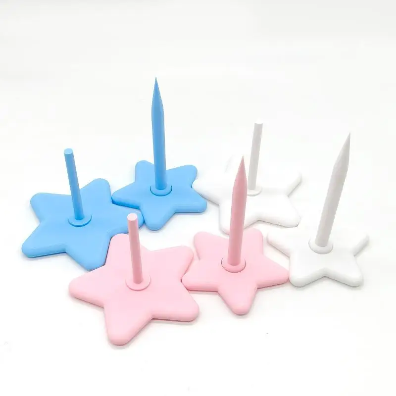 3D Printed Yarn Stand Holder Eco-Friendly Crochet Tool Smooth Rotation for Knitting Beginner Wool Ball Organizer