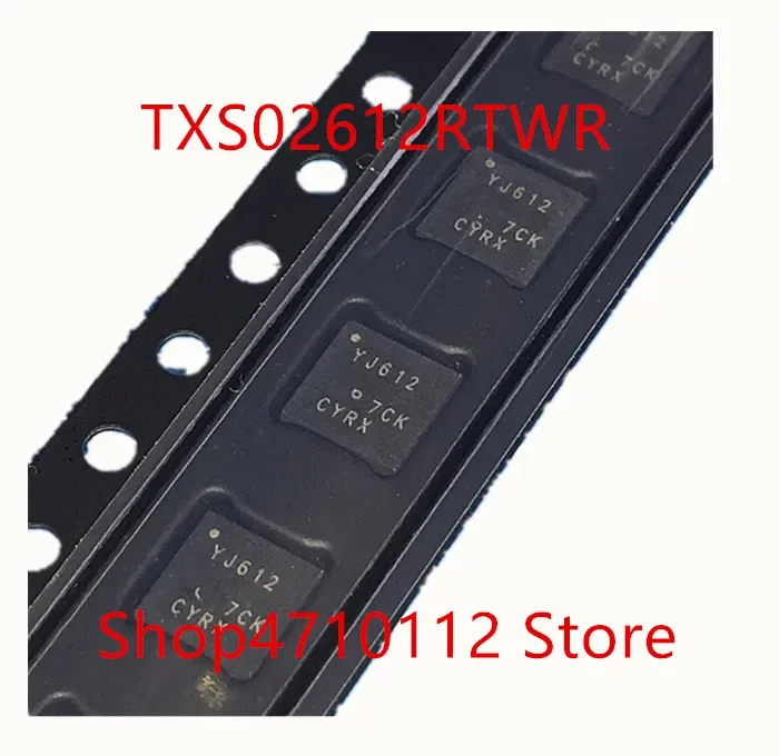 10PCS/LOT TXS02612RTWR TXS02612RTWT TXS02612 MARKING YJ612 QFN-24