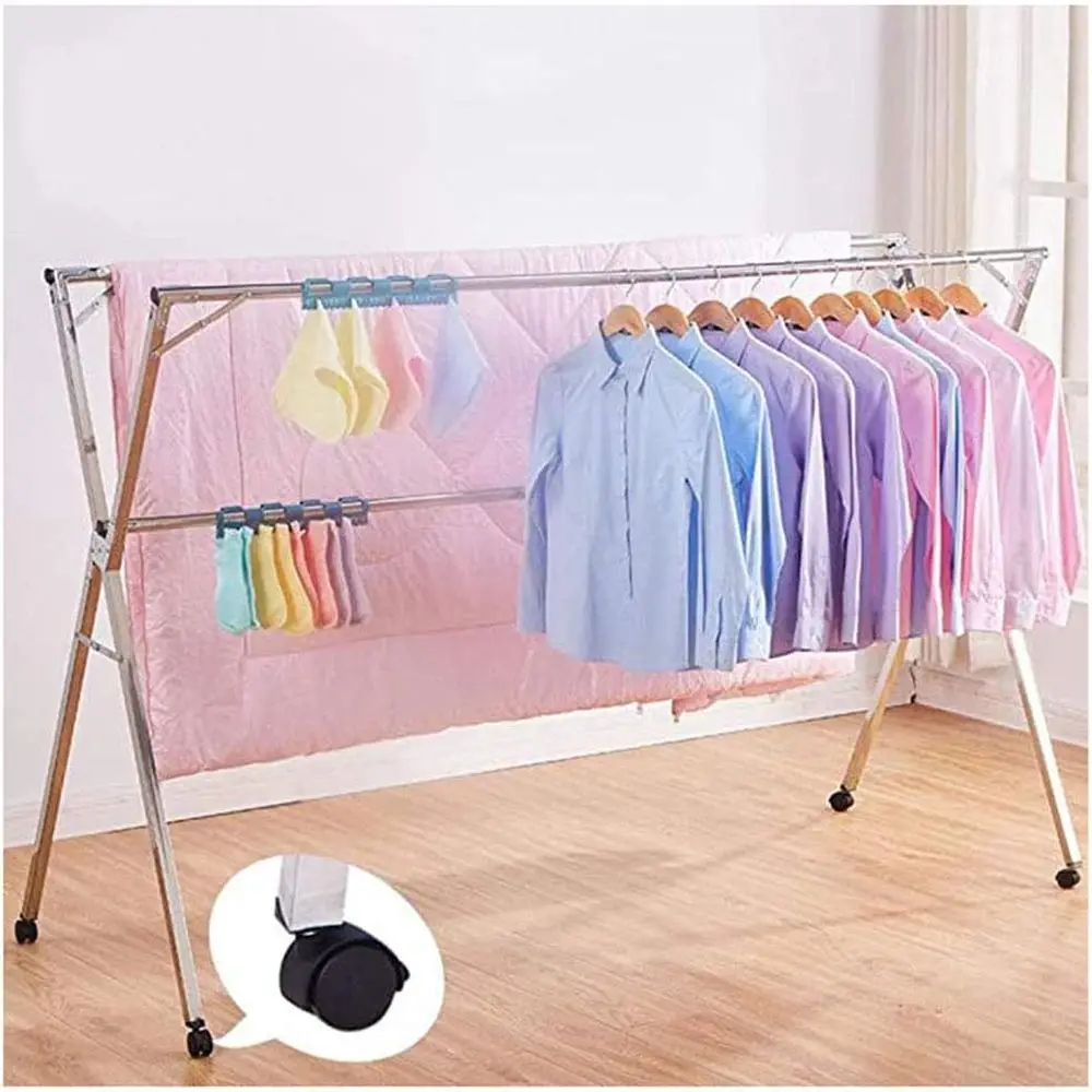 

Полка для белья, складная сушилка для белья, компактная, портативная и для хранения, многофункциональная, складная, стоячая, для одежды