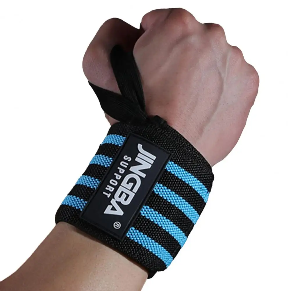 1Pc Wrist Strap Sweat-absorbing Easy Wearing Wrist Compression Elastic Bandage Hand Sport Wristband Wristband for Arthritis