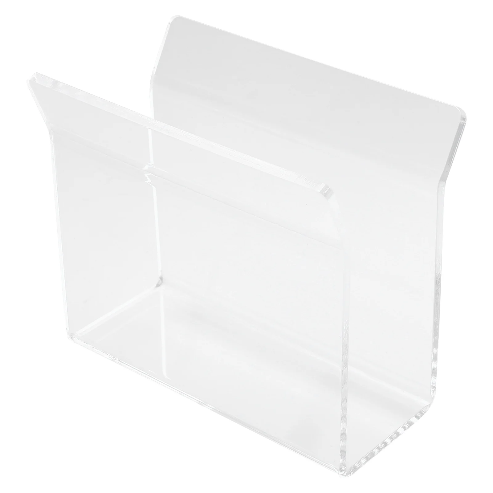

1Pcs Paper Napkin Holder Unique Acrylic Vertical Tissue Dispenser Rack for Kitchen Restaurant Party House Bar Cafe