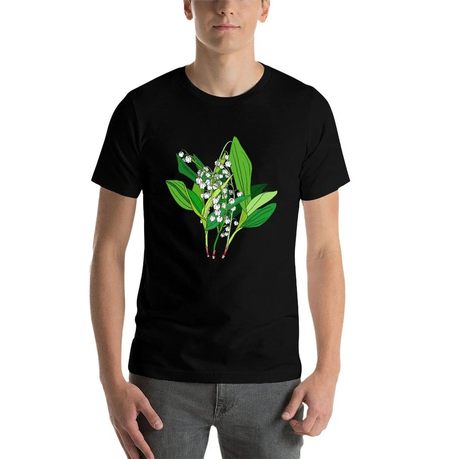 

Lilly of the Valley T-Shirt man t shirt cotton t shirt man cotton man graphic t shirt T-Shirt