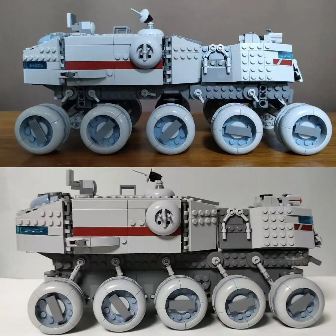 Nowość 75413 Klocki Konstrukcyjne Model Pojazdu Transportowego Zabawka Prezent na Boże Narodzenie, Zabawki Edukacyjne (813 ELEMENTÓW)