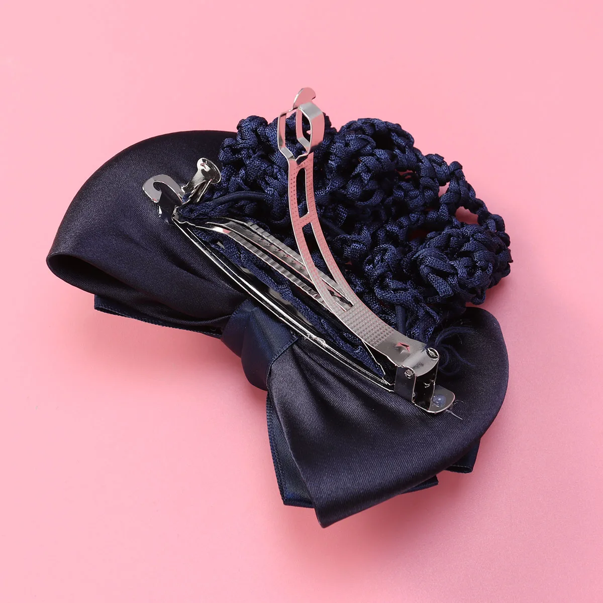 

Elegant Snood Career Nets Women Reusable Elastic Net Bow Headdress Office Party Date Long Hair Accessories Hot Weather Solution