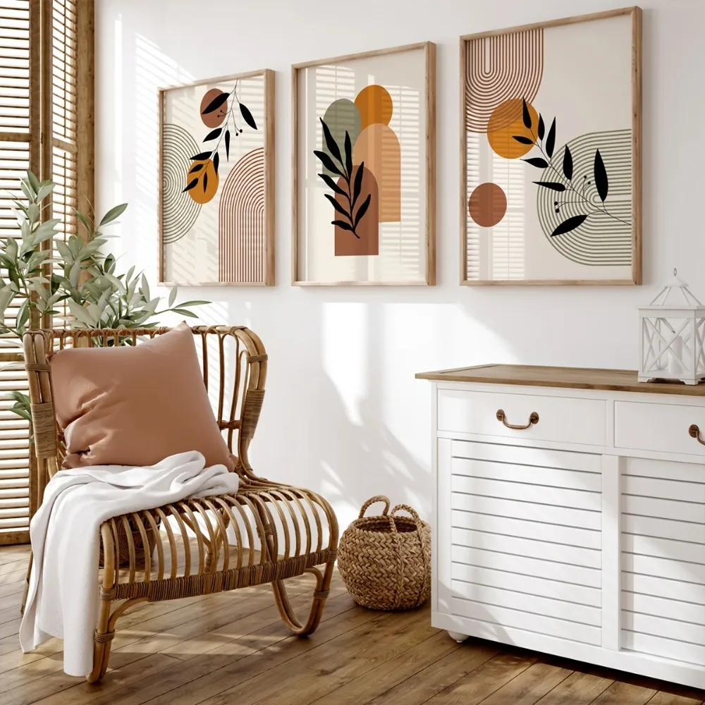 3Pcs Frameless Bohe… - image