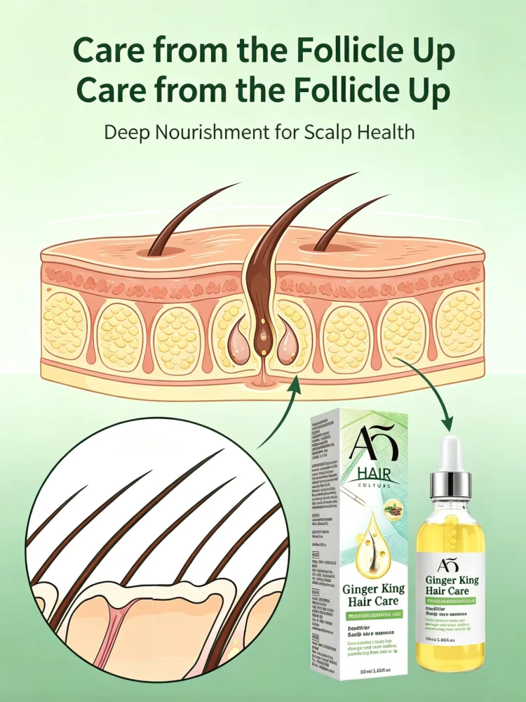 Combines Massage And treatment, Natural Herbal Formula, Hair Growth oil that Absorbs easily.