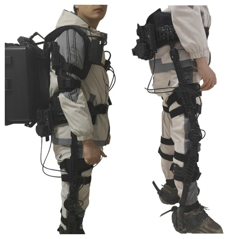 Load-bearing mobile handling emergency  fire  forest fire extinguishing exoskeleton robot